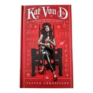 Kat Von D The Tattoo Chronicles Hard Cover Book